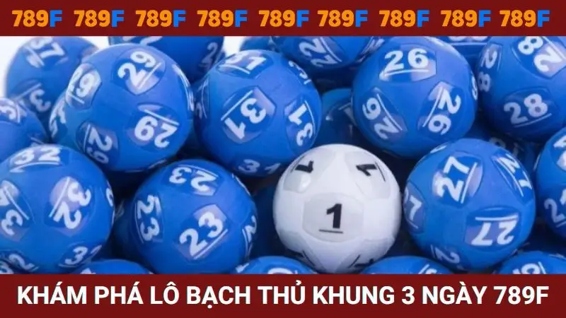 Khám phá bạch thủ lô khung 3 ngày tại 789F