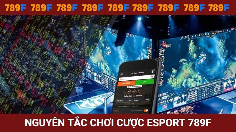 Nguyên tắc cược Esport thắng đậm tại nhà cái 789F